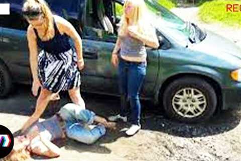 15 Minutes of Instant Karma Caught on CCTV Camera