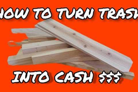 MAKING MONEY WITH SCRAP WOOD | ALL PROFIT WOOD PROJECT