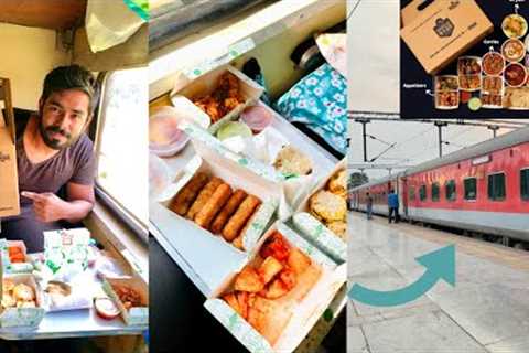 Barbeque Nation Buffet box in a TRAIN | Food Review | How to Order ?