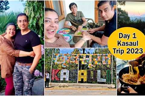 Trip To Kasauli | Day 1 | Scenic Beauty, Travel vlog, BnB, Cooking for us! 😜#vlogs PV94