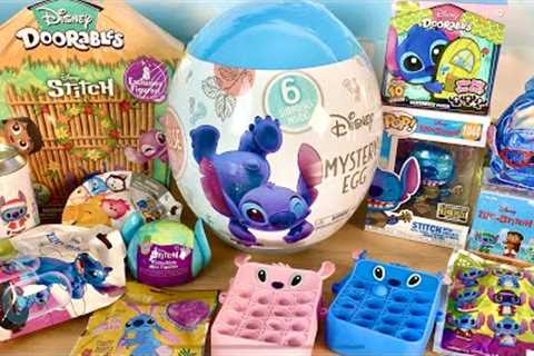 ASMR UNBOXING LILO STITCH TOYS ! Mystery Blind Boxes EGG SURPRISES SATISFYING