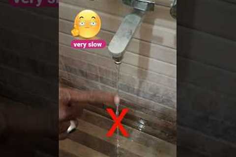 how to clean bathroom water pipe line #shorts #youtubeshorts #plumbing #plumber