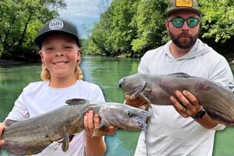 Catfish Catch, Clean, and Cook with Cole and Jay