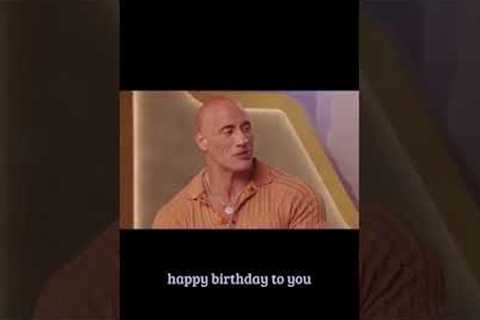Dwayne and Kevin guess each other's birthdays 😂 #shorts
