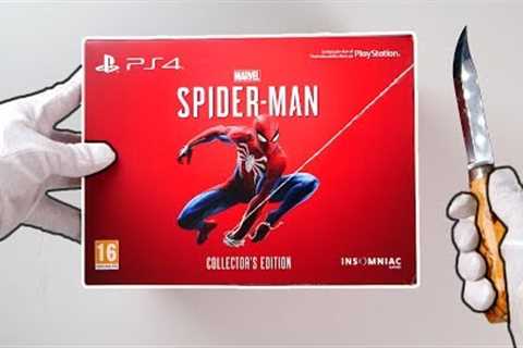 Marvel's SPIDER-MAN Collector's Edition Unboxing! + PS4 Slim Limited Edition Console + Comics