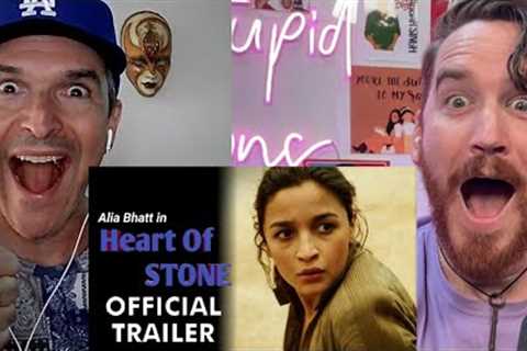 HEART OF STONE  TRAILER REACTION!!! ALIA BHATT