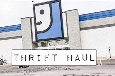 Thrift Haul - Quick Thrifting Mission - 2 Goodwills - Thrift Store Finds