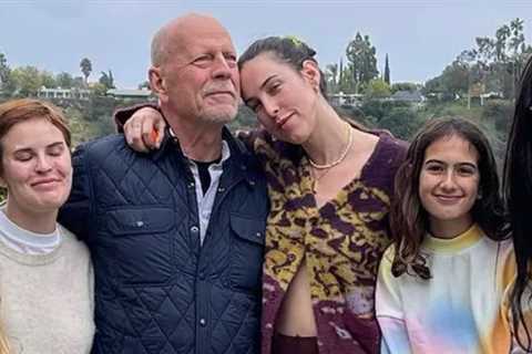 Bruce Willis Celebrated on Father's Day by Demi Moore and Emma Heming