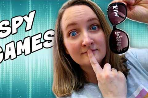 4 Spy Themed Birthday Party Games for 10 Year old Girls