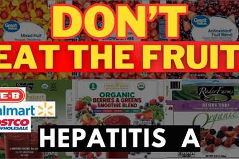 WARNING ⚠️ THROW OUT YOUR FRUIT! (Fruit Recall) Prepping For SHTF