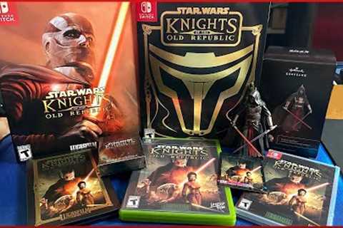 Star Wars: Knights of the Old Republic Master Edition Unboxing (Limited Run Games)