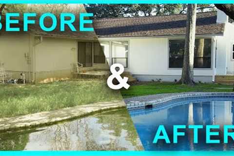 We Completely Gutted Our Next Door Neighbor's House | Full Before &amp; After Transformation