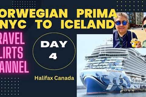 NCL Prima Trans Atlantic:  Halifax Canada, Indulge food hall, Singer Angelique headliner.