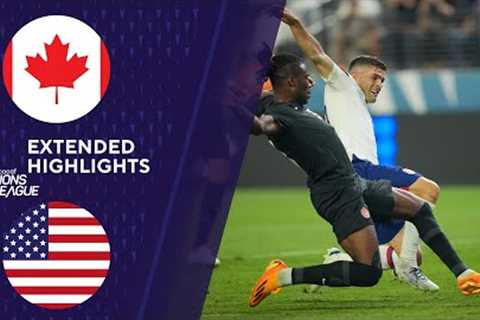 Canada vs. USA: Extended Highlights | CONCACAF Nations League | CBS Sports Golazo