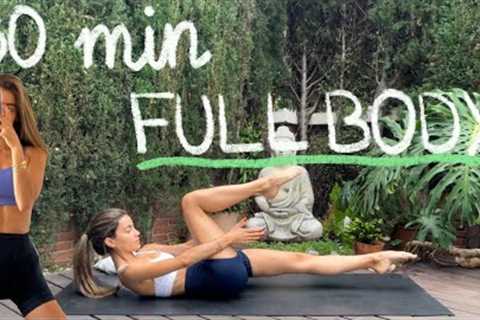 30MIN full body hourglass pilates workout // beginner friendly // no equipment