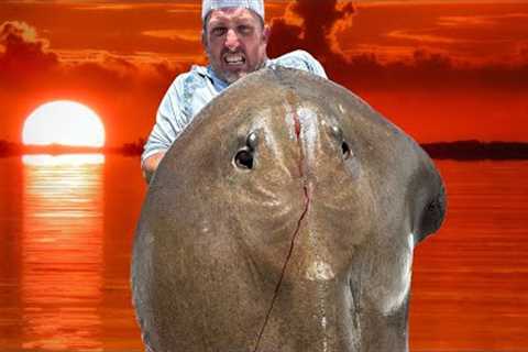They Said I could NEVER Catch It! {CATCH CLEAN COOK} My BIGGEST StingRay!