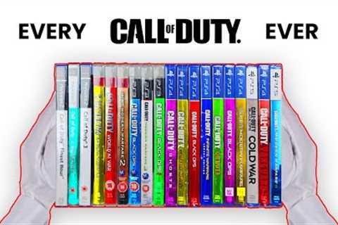 Unboxing Every Call of Duty + Gameplay | 2003-2023 Evolution