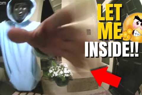 Disturbing! Let Me Inside (Ring Camera Captures) Man Entering A Home