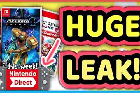 2023 Nintendo Direct THIS WEEK According To Nintendo Switch Leaks!