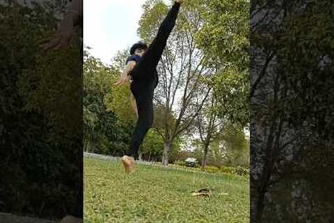 Spinning kick.. 🔥  #martialarts #trending #shortvideo