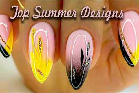 New Nail Art Design  ❤️💅 Compilation For Beginners | Simple Nails Art Ideas Compilation #485
