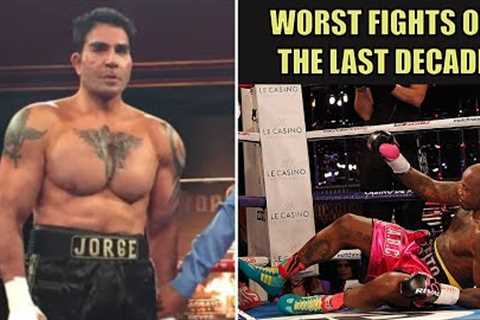 Boxing's Top 10 Worst Fights Of The Last Decade