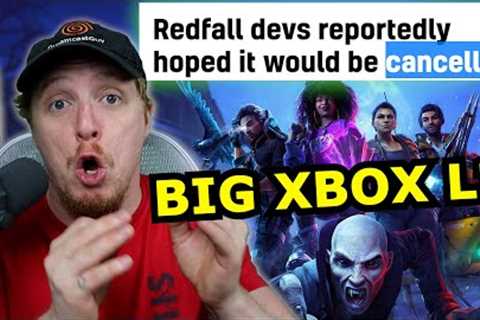 ANOTHER Xbox L!! Redfall devs WANTED Microsoft to CANCEL The Game?!
