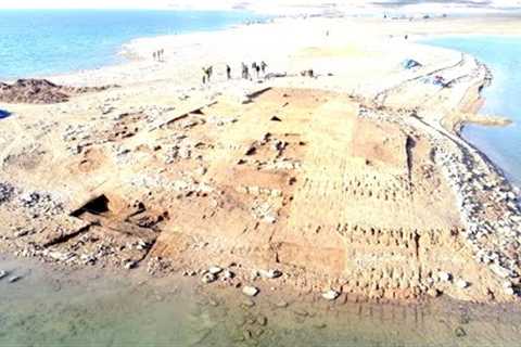 This Drone Made An Unexpected Discovery After The Ocean Drained For The First Time After A Drought