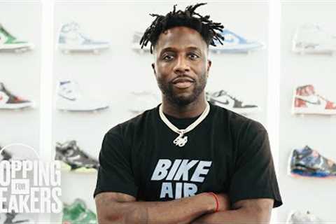 Nigel Sylvester Goes Shopping for Sneakers at Kick Game