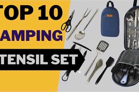 Best Camping Cooking Lightweight Utensil Set In 2023