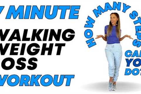 7 Minute Workout for Weight Loss | 7 Minute Walk at Home - How many Steps can you do in 7 Minutes
