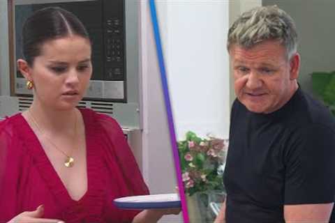 Selena Gomez SQUIRMS as Gordon Ramsay YELLS at Her