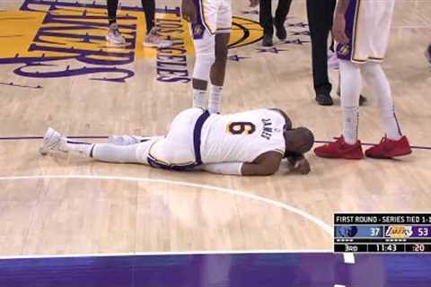 Dillion Brooks EJECTED after a flagrant 2 foul on LeBron James in Lakers vs. Grizzlies Game 3