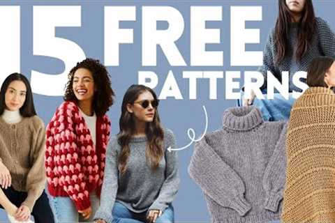 15 *FREE* Knitting Patterns for Fall