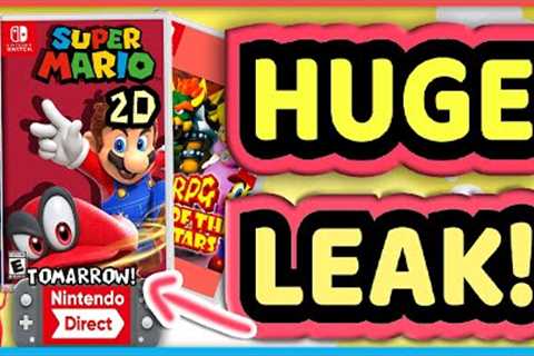 JUNE 2023 Nintendo Direct Switch Leaks! - Snes Remake, 2d - Mario &amp; MORE!