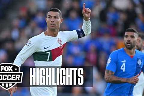 Iceland vs. Portugal Highlights | Euro Qualifiers