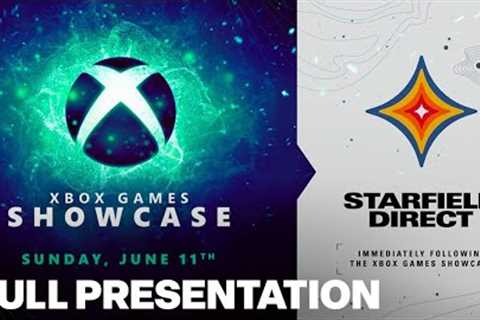 Xbox Games Showcase &amp; Starfield Direct Summer 2023 Full Presentation