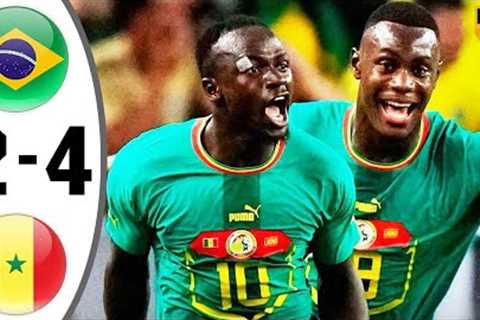 Brazil vs Senegal 2-4 - All Goals &amp; Extended Highlights - 2023