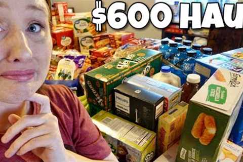 First Grocery Haul of 2023 | LARGE FAMILY GROCERIES