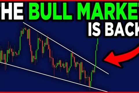THE BITCOIN BULL MARKET STARTS NOW...