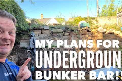 Underground Bunker Build , Part 1 Explaining My Plans &amp; Showing Just How Far We Are In The..