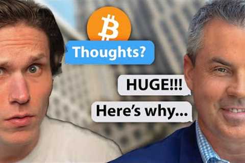 I Asked an Insider About Blackrock's Bitcoin ETF