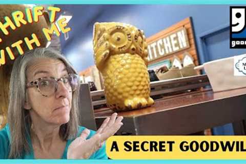 A Secret Goodwill?  | Thrift With Me