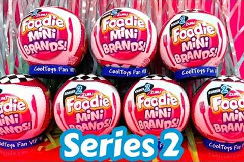 FOODIE MINI BRANDS SERIES 2 UNBOXING