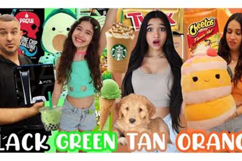 SHOPPING IN YOUR COLOR! NO BUDGET!!🖤💚🤎🧡