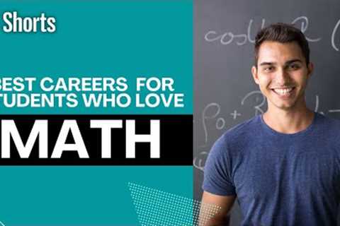 Career Paths for Math Lovers #shorts