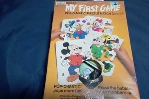 Unboxing Disney Pop-o-matic My 1st Game