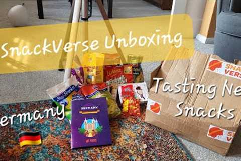 SnackVerse Unboxing | Trying German Snacks | What Did We Think Of These?