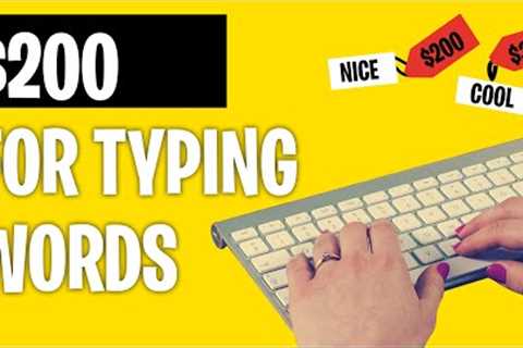 Earn $200 Per Day For Typing Online *NEW TYPING JOBS 2023* (Make Money Online) - Ryan Hildreth