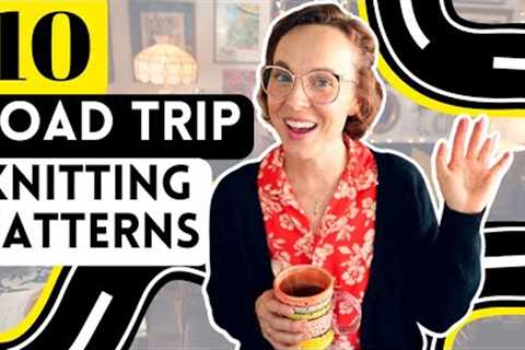 10 Travel-Friendly Knitting Patterns! 🚙 🏝